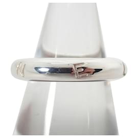 Chanel-Chanel Sterling Silver Band Ring-Other
