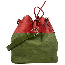 Louis Vuitton-Louis Vuitton Epi Petit Noe Shoulder Bag-Red