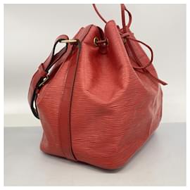 Louis Vuitton-Louis Vuitton Epi Petit Noe Shoulder Bag-Red