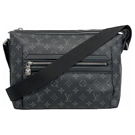Louis Vuitton-Louis Vuitton Monogram Eclipse Odysse PM Shoulder Bag-Black