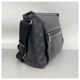 Louis Vuitton-Louis Vuitton Monogram Eclipse Odysse PM Shoulder Bag-Black