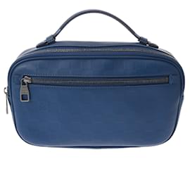 Louis Vuitton-Louis Vuitton Damier Infini Umbrella Neptune Sling Bag-Blue