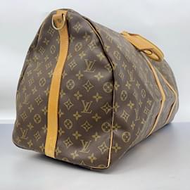 Louis Vuitton-Louis Vuitton Monogram Keepall Bandouliere 60-Brown
