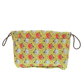 Hermès Pochette Bag-in-Bag Hermes Fourby 25 Doré Orange