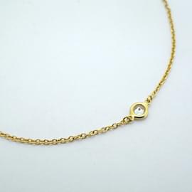 Tiffany & Co-Pulseira charm Tiffany em ouro amarelo 18K com diamante-Outro