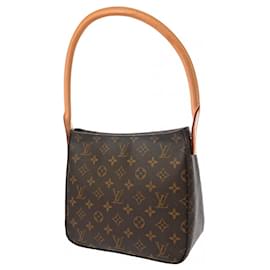 Louis Vuitton-Louis Vuitton Monogram Looping MM Shoulder Bag-Brown