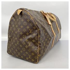Louis Vuitton-Louis Vuitton Monogram Keepall 60 Boston Bag-Brown