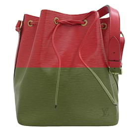 Louis Vuitton-Louis Vuitton Epi Petit Noe Shoulder Bag-Red