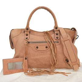Balenciaga-Balenciaga The City Handbag-Pink