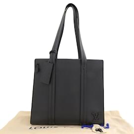 Louis Vuitton-Louis Vuitton Aerogram Take Off Tote Bag-Black