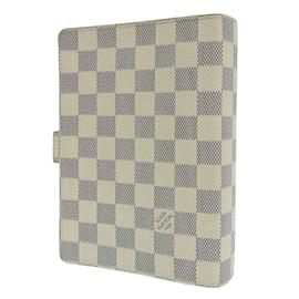 Louis Vuitton-Louis Vuitton Damier Azur Agenda MM Notebook Cover-Other