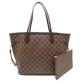 Louis Vuitton-Louis Vuitton Damier Neverfull MM Tote Bag-Damier ebene