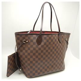 Louis Vuitton-Louis Vuitton Damier Neverfull MM Tote Bag-Damier ebene