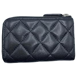 Chanel-Chanel Caviar Key Case Black-Black