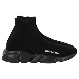 Baskets Speed Balenciaga en polyester noir Noir