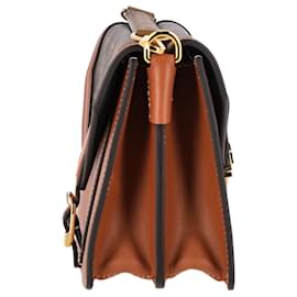 Louis Vuitton- Louis Vuitton Biface Monogram Flap Shoulder Bag in Brown Leather-Brown,Red