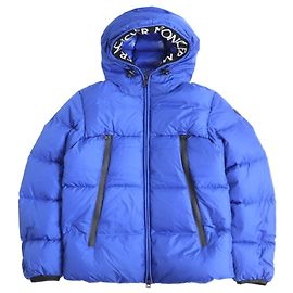 Moncler MONTCLA GIUBBOTTO Doudoune Bleue Bleu