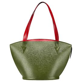 Louis Vuitton-Louis Vuitton Epi Red Shoulder Bag M52267-Red