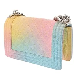 Chanel-Chanel Boy Chanel Chain Shoulder Bag-Yellow