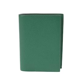 Hermès-Hermes Agenda GM Vert Vertigo Notebook Cover-Green,Light green