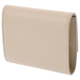 Céline-Celine Small Trifold Wallet in Beige-Beige