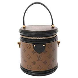 Louis Vuitton-Louis Vuitton Monogram Reverse Cannes Handbag-Brown