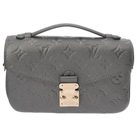 Louis Vuitton-Louis Vuitton Monogram Empreinte Pochette Metis MM Handbag-Metallic
