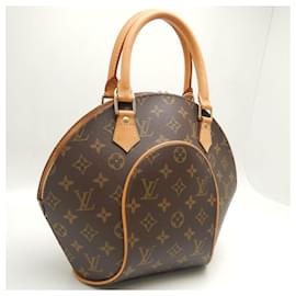 Louis Vuitton-Louis Vuitton Monogram Ellipse PM Handbag-Brown