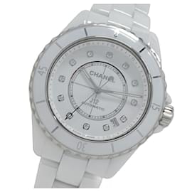 Chanel-Chanel Men's J12 12P Diamond Date Automatic Watch-Other