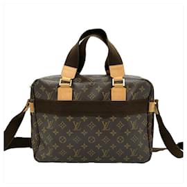 Louis Vuitton-Louis Vuitton Sac Bosphore Tote Bag-Brown,Monogram