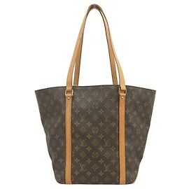 Sac Tote Monogram Louis Vuitton M51108 Marron Monogramme