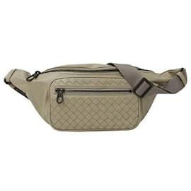 Bottega Veneta-Bottega Veneta Men's Sling Bag-Beige