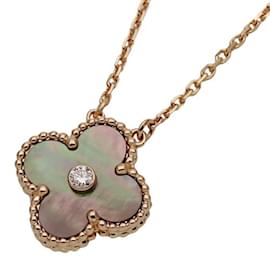 Van Cleef & Arpels-Van Cleef & Arpels Alhambra Necklace-Golden