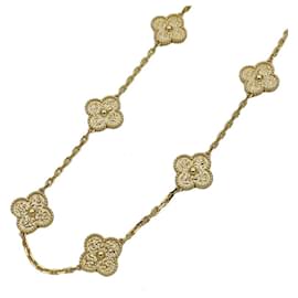 Van Cleef & Arpels-Van Cleef & Arpels Alhambra Necklace-Golden