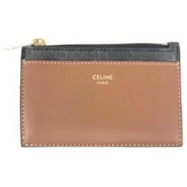 Céline-Celine Triomphe Coin Purse-Brown