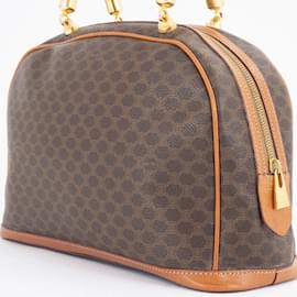 Céline-Celine Macadam Handbag MC97/2-Brown
