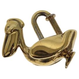 Hermès-HERMES Cadena metal Gold Auth hk2368-Golden
