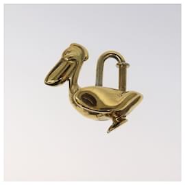Hermès-HERMES Cadena metal Gold Auth hk2368-Golden