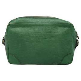 Louis Vuitton-LOUIS VUITTON Epi Trocadero 27 Bolsa de Ombro Verde M52314 LV Auth BA921-Verde