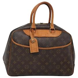 Louis Vuitton-LOUIS VUITTON Bolsa de Mão Monogram Deauville M47270 LV Auth BA924-Monograma