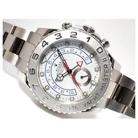 Rolex-ROLEX YACHT-MASTERII 18KWG 116689 Benz Hand '18 Mens-White