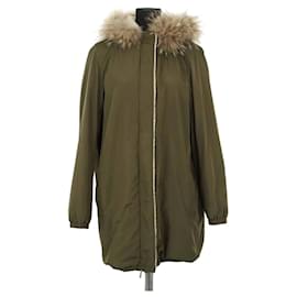 Maje-Khaki coat-Khaki