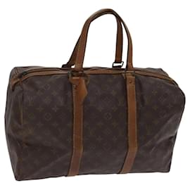 Louis Vuitton-LOUIS VUITTON Bolsa Boston Monograma Sac Spool 45 M41624 LV Auth EC717-Monograma