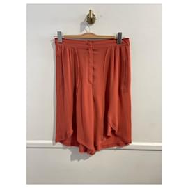 Fendi-FENDI Shorts T.International M Silk-Orange