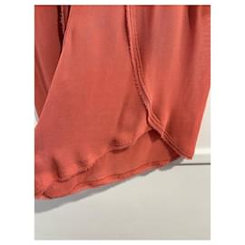 Fendi-FENDI Shorts T.International M Silk-Orange