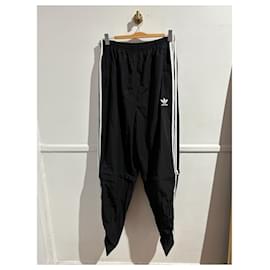 Balenciaga-BALENCIAGA Trousers T.FR 36 Cotton-Black