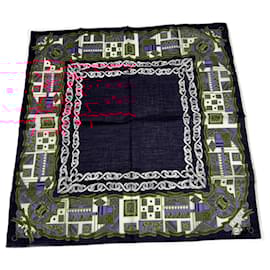 Céline-CELINE Scarves T.  Silk-Black