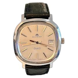 Bucherer-Quartz Watches-Silvery