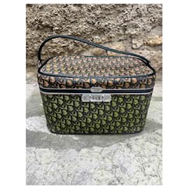 Christian Dior-Dior Vanity Bag 70s monogram - RARE & Collector - Excellent condition-Monogram