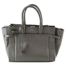 Zadig & Voltaire Graue Leder-Tote Grau